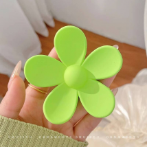 Grandes pinces à cheveux à fleurs pour femmes, pinces à cheveux à la mode, épingles à cheveux mates pour filles, couvre-chef doux, Barrette, accessoires pour cheveux