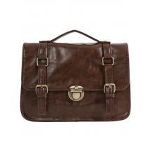 Handmade World Vintage Handmade Leather Messenger Bag For Laptop Computer Men Brown Leather Office Work Briefcase Satchel
