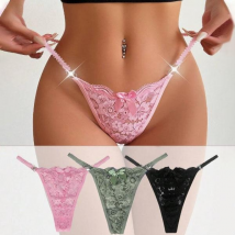 CRAZYLIFE culottes femmes sous-vêtements dentelle plage Bikini dames culottes femme sans couture Bikini slips pour femmes