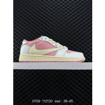 Nlke Air Jordan 1 Low OG SP_Bleu militaire Garçons Hommes Femmes Baskets Chaussures de sport décontractées