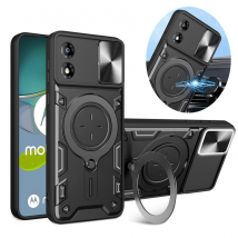 Pour Motorola Moto E20 E30 E40 E22 E22i E32 E32S étui rigide armure anneau magnétique étuis de téléphone pour Moto E13 support de support couverture arrière