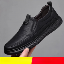 Mocassins en cuir pour mocassins décontractés Baskets respirantes Chaussures de conduite pour hommes Chaussures plates confortables