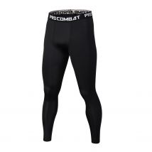 Vêtements pour hommes leggings de basket-ball en stock, pantalons de fitness à compression élastique serrés, pantalons de camouflage à séchage rapide pour sports de course