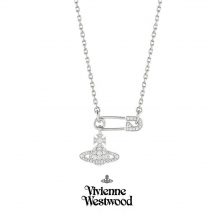Vivienne Westwood Necklace Saturn Pin Collarbone Chain XTH003