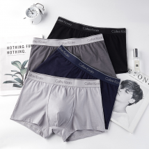 Lot de 4 boxers pour hommes, sous-vêtements pour hommes, boxers pour hommes, shorts courts, boxers rouges pour garçons