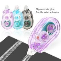Invisible Dot Glue Tape – High Tack Craft Adhesive (Transparent & Junk Journal Essential)​​