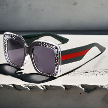 Lunettes de soleil rétro pour femmes, lunettes de soleil à monture carrée, Vintage, tendance