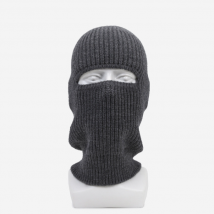 Winter balaclava Woolen hat cold hat thick knit hat warm at a glance men's hat