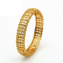 Bracelets Dubai mariée bracelet en alliage plaqué or éthiopien femmes sable or bijoux bracelet en gros