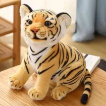 Peluche pour enfant, grand coussin tigre mignon, cadeau ultra doux pour nourrissons et jeunes enfants