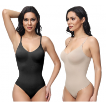 seamless one-piece body-shaping garment for women, tummy-tightening, butt-lifting, shaping underwear, elastic slimming body-shaping corset