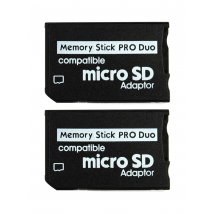 MINI clé mémoire SDHC TF vers Du, adaptateur pour caméra PSP MS Pro Duo, lecteur de carte, convertisseur haute vitesse, 1 pièce