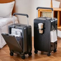 Luggage Travel  Business  Wide trolley suitcase 26 inch anti fall silent universal wheel trolley case 24 inch password box new dry travel suitcase