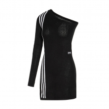 AdidasClover Women's Sports and Leisure Hoodie with Side Split and Diagonal Shoulder Pullover