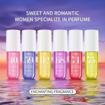 Parfum féminin sans alcool en spray – Parfum numérique longue durée pour le corps et les cheveux (parfum populaire)