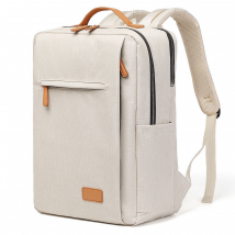 Top Grain Leather Backpack For Men - 17 inch Laptop Bag Large Capacity - Casual Daypack - Shoulder Backpacks - Mens Business Travel Computer Bags