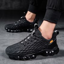 Running Shoes For Men Air Cushion Athletic Shoes Breathable Comfort Trainers Sport Runner Shoes Outdoor Male Walking Sneakers