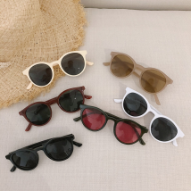 Mère et enfants bébé garçons et filles lunettes de soleil de mode bébé léger ombre rétro lunettes de soleil d'été pour les enfants