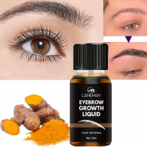 Ginger Eyebrows Growth Serum Eyebrows Eyelashes Lift Enhancer Essence Longer Thicker Fuller Fast Regrowth Hair Essential Oils