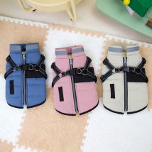 Unisex Pet clothes autumn and winter new waterproof warm dog clothes winter pet ski suit cotton padded jacket dog cotton coat