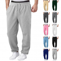 Men's Clothing Commerce Drawstring Straight Loose Casual Versatile Sweatpants