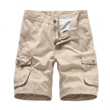 Short cargo pour homme Pantalon cargo ample pour homme Pantalon court Pantalon décontracté multi-poches