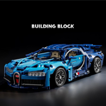 Blocs de construction compatibles Lego voiture de sport puzzle modèle d'assemblage blocs de construction télécommande super voiture garçon jouet voiture de course mécanique