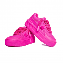 Baskets montantes unisexes tendance rivetées à semelle épaisse – Chaussures décontractées blanches