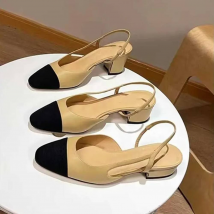 Chan C femmes slingbacks sandale chaînes ballerines chaussures espadrilles ballerines sandales dames fête robe de mariée chaussures