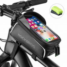Sacoche de cadre de vélo ROCKBROS Sacoche de vélo résistante à l'eau pour sac de téléphone portable de 6,0 pouces