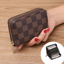 Organ card bag multi-card card holder large capacity certificate driver's license compact card sleeve multi-functional leisure purse