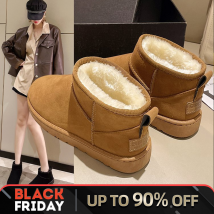 Winter Women's Snow Boots Classic Short Sleeve Short Boots Comfortable plush and thick insulation cotton boots