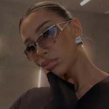 Y2K Hollow Sunglasses New Cross Border Retro Sunglasses Personality Street Shooting Sunglasses For Women