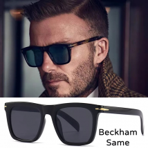 Classique Beckham lunettes de soleil hommes marque concepteur Vintage rétro carré femmes Anti lumière bleue lunettes de soleil Uv400 nuances