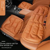 Car seat cushion anti-fouling leather winter single-piece Mercedes-Benz  Audi car special rear row integrated three-piece seat cushion