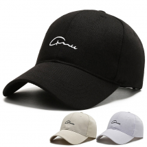 Men's and women's hats spring and autumn 2022 baseball hat embroidery C fashion Korean version of the golf hat sunshade sunscreen cap