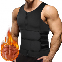 Débardeur d'entraînement de taille pour hommes, vêtements amincissants, chemise de Compression, sous-vêtements pour l'entraînement de perte de poids