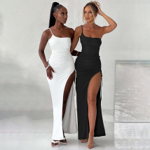 Robe sexy à la mode pour femmes, haut, soutien-gorge, dos nu