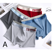 4 pièces caleçons pour hommes de haute qualité été L-5XL