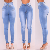 Hot selling jeans Fashion slim fit stretch denim leggings Women's pants