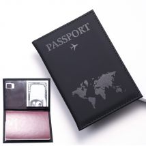 multi color map passport bag travel document bag passport holder passport protective cover couple passport bag