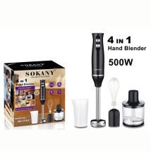 4-in-1 Blender For Fruit Juice And Cooking, Egg Beater, 4in1 Household BLENDER Auxiliary Food Machine