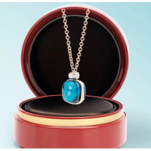 Bijoux pour femmes, design original et créatif, bouteille de parfum, collier et boucles d'oreilles en cristal à fleur unique, collier et boucles d'oreilles en cristal artificiel