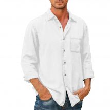 Veste en jean décontractée pour hommes, coupe décontractée, chemise en jean de camionneur vintage solide, chemises en jean en coton boutonnées classiques