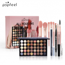 Makeup set Eyeshadow Brow pencil Mascara Eyeliner Eye face set combination