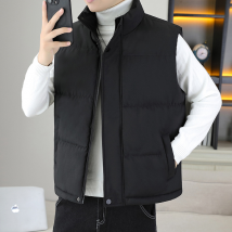 Automne et hiver gilet hommes beau gilet à la mode gilet chaud gilet jeunesse sans manches veste de sport gilet simple