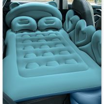 Matelas gonflable épais Love New Panda pour voyage en plein air, coussin anti-humidité pour petites filles et voitures