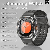 Pour Samsung Galaxy Watch 7 Ultra Nouvelle montre intelligente GPS Track Hommes AMOLED Affichage permanent Horloge BT Talk NFC Sport Smartwatches Femmes