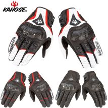 Cycling Gloves Sheepskin Touch Screen Motorcycle Gloves