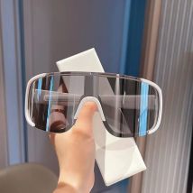 Lunettes de soleil Cyberpunk surdimensionnées pour le cyclisme, la randonnée, le ski, le coupe-vent, la protection solaire